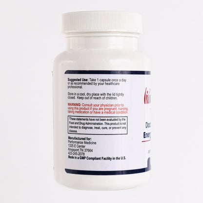 Doctor Rogers Energy Complex bottle angle view