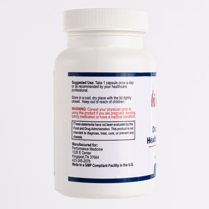 Doctor Rogers Healthy Happy Hair bottle angle view