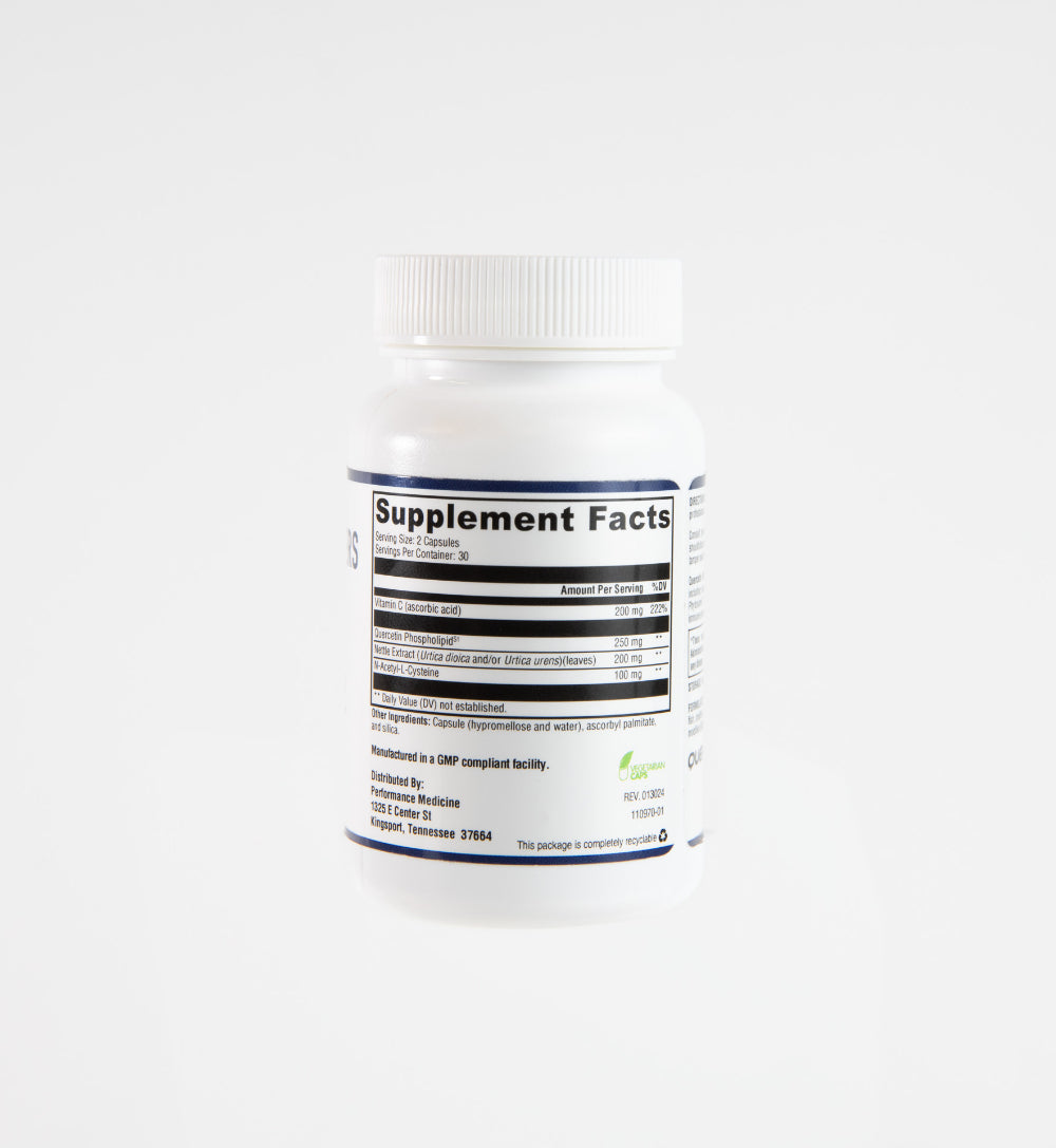 Doctor Rogers Quercetin Max supplement facts label