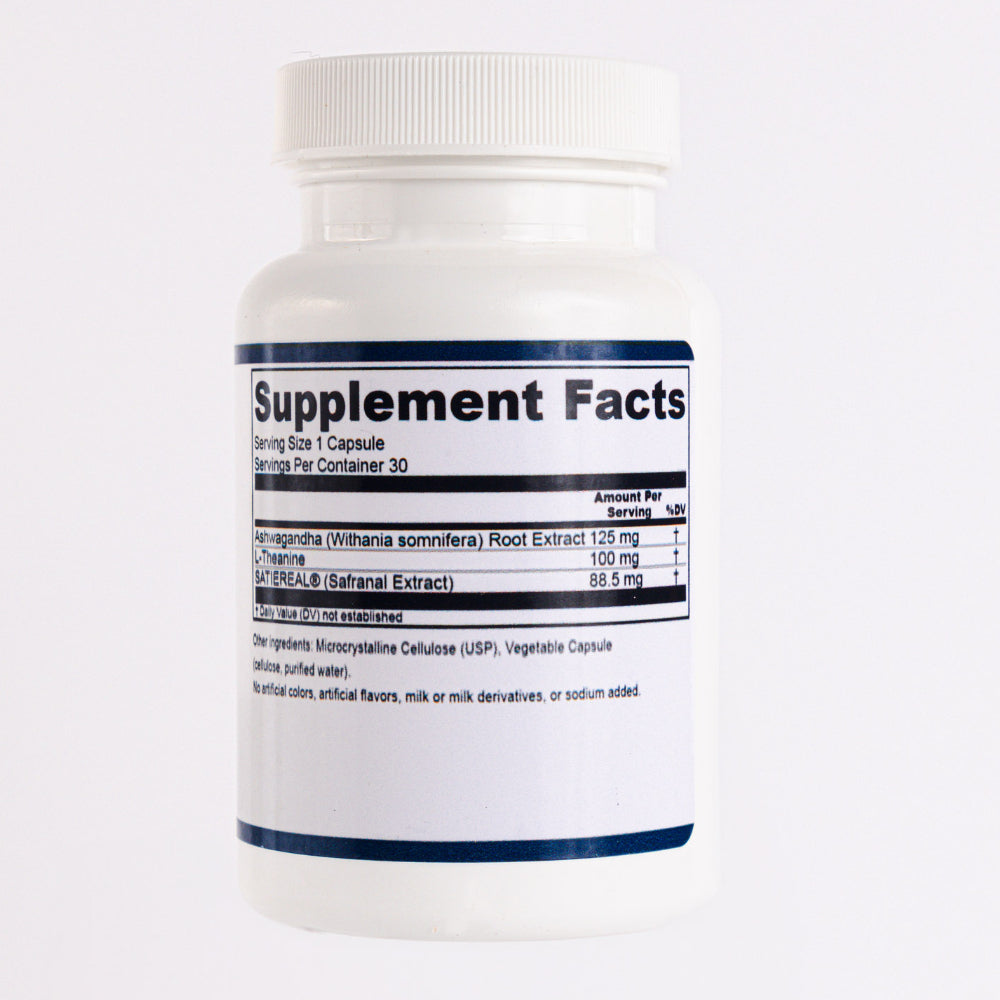 Doctor Rogers Stress Relief supplement facts label