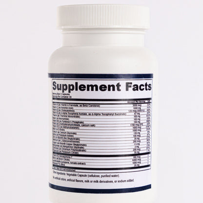 Doctor Rogers Super Vitamin supplement facts label