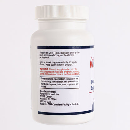 Doctor Rogers Super Vitamin bottle angle view