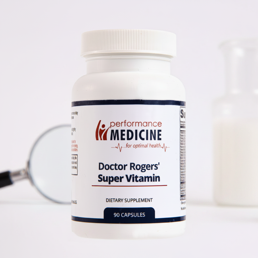Doctor Rogers Super Vitamin Hero Banner - Clean