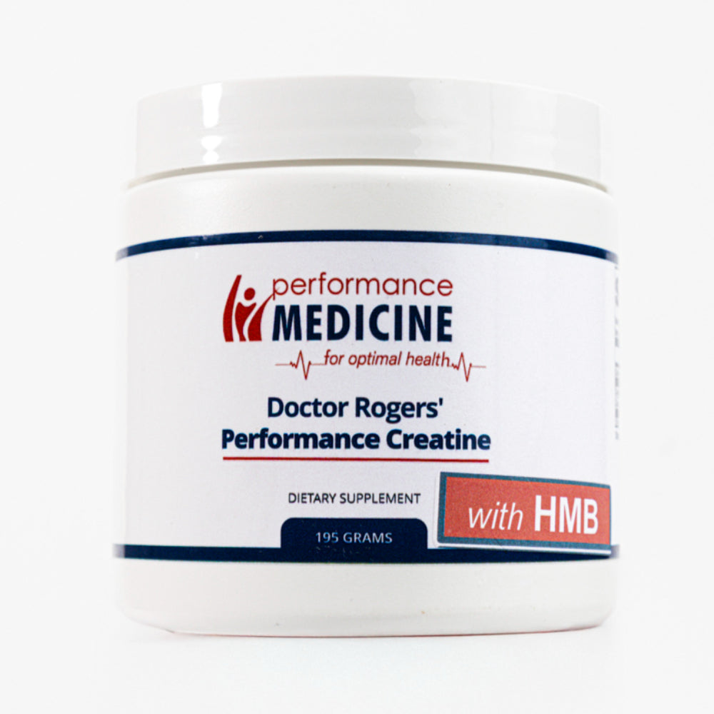Doctor Rogers Performance Creatine bottle - 195g powder for muscle building and athletic performance