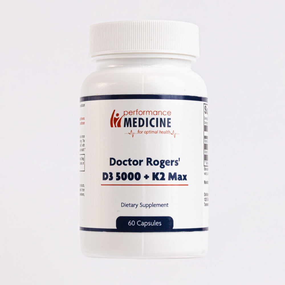 Doctor Rogers D3 5000 + K2 Max - Bone & Heart Health