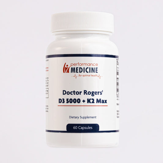 Doctor Rogers D3 5000 + K2 Max - Bone & Heart Health