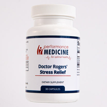 Doctor Rogers Stress Relief bottle - 30 capsules for natural stress management